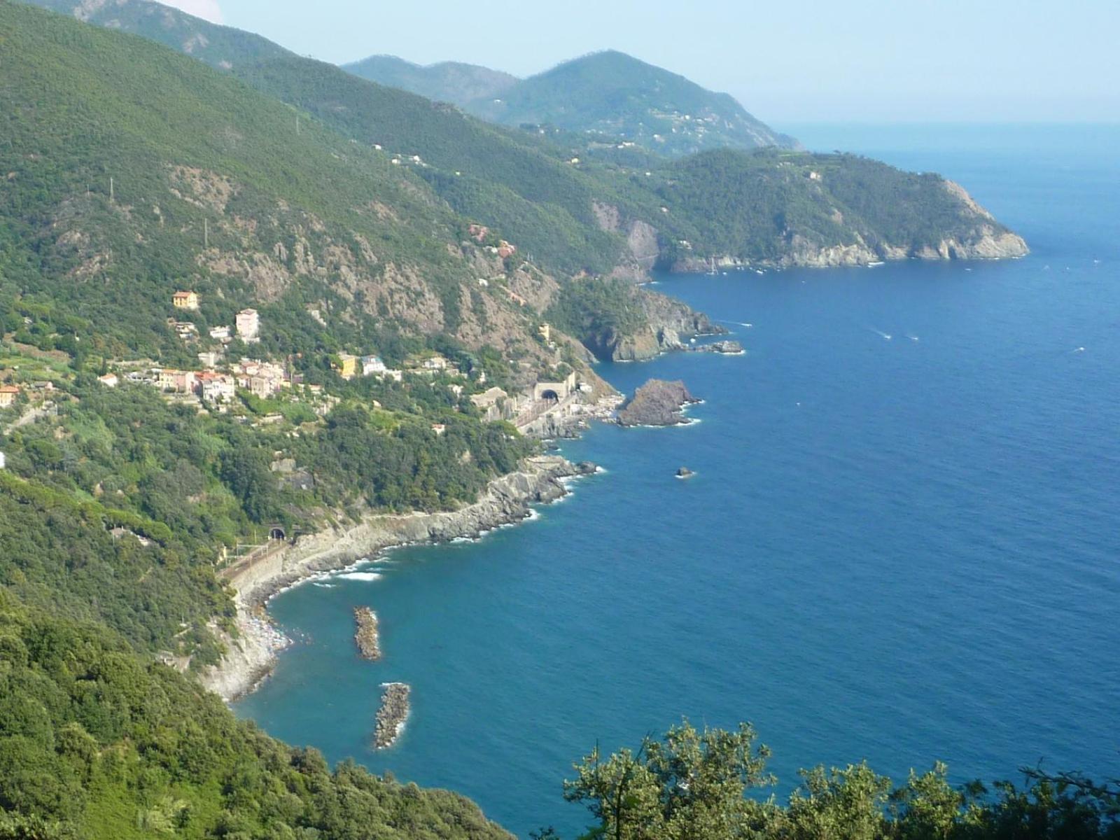 Hotel Silvia Framura - Cinque Terre Exteriör bild
